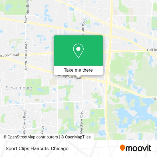 Sport Clips Haircuts map