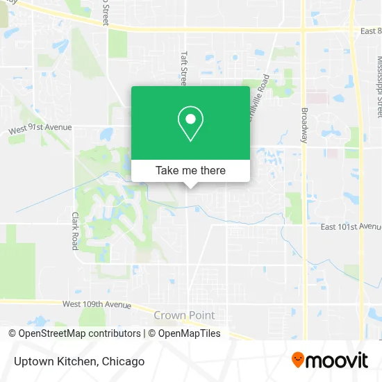 Uptown Kitchen map
