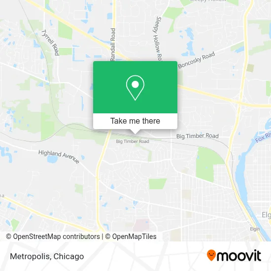 Metropolis map