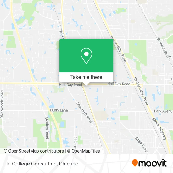 In College Consulting map