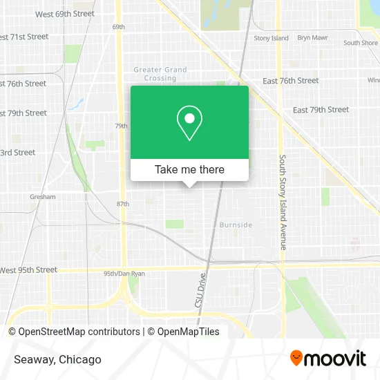 Seaway map