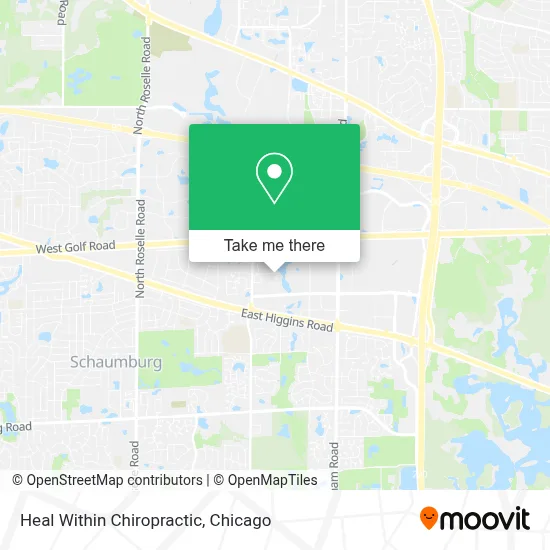 Heal Within Chiropractic map