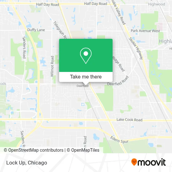 Lock Up map