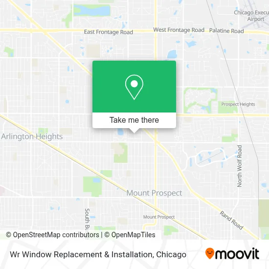 Wr Window Replacement & Installation map