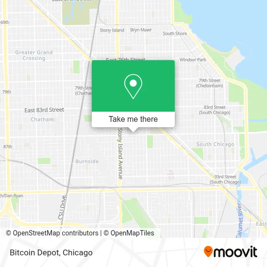 Bitcoin Depot map