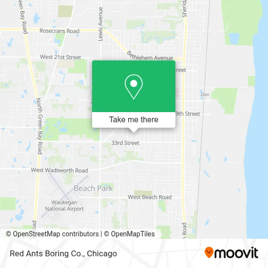 Red Ants Boring Co. map