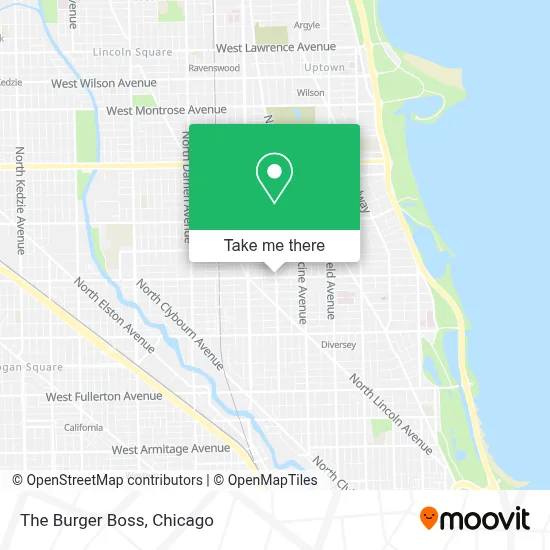The Burger Boss map