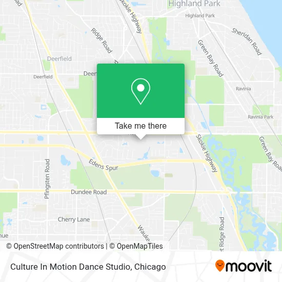 Culture In Motion Dance Studio map