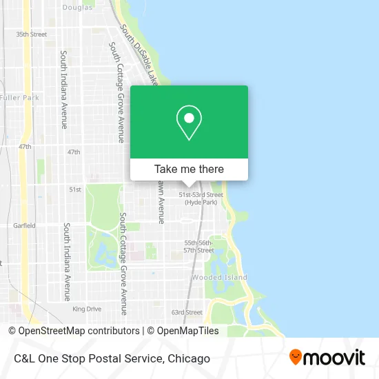 C&L One Stop Postal Service map