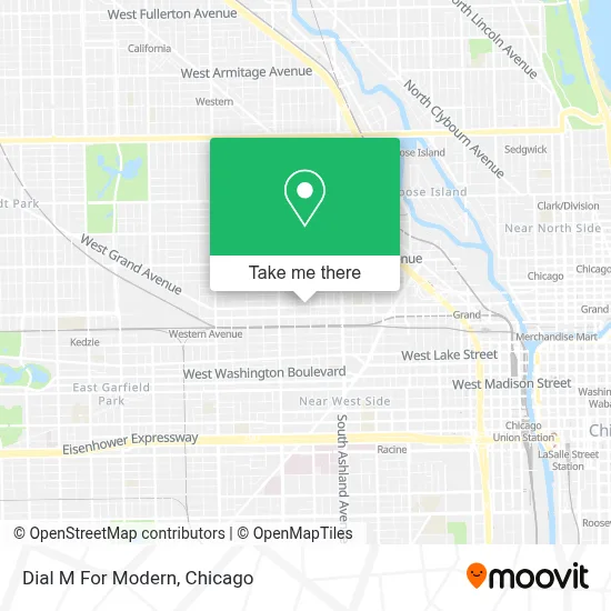 Dial M For Modern map