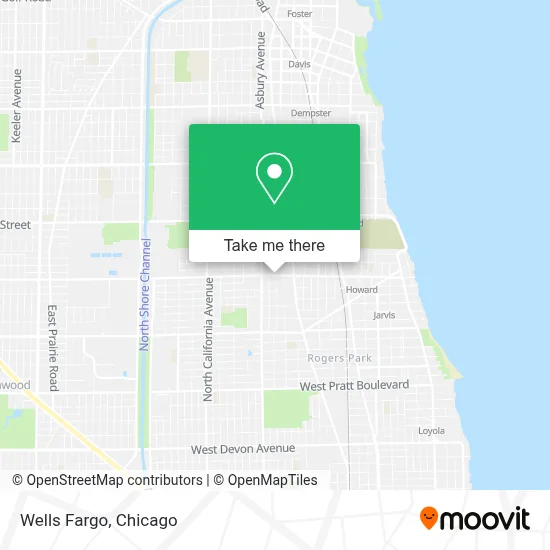 Wells Fargo map