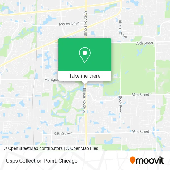Usps Collection Point map