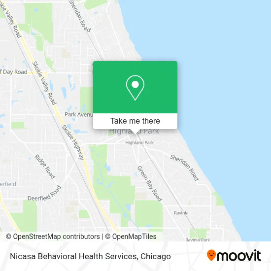 Nicasa Behavioral Health Services map