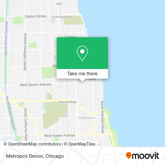 Metropcs Devon map