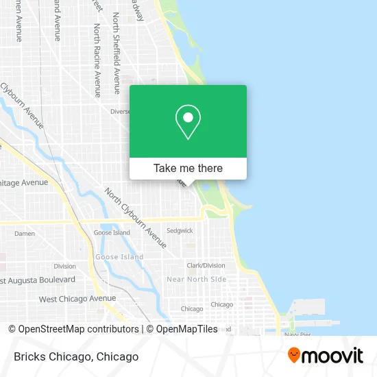 Bricks Chicago map
