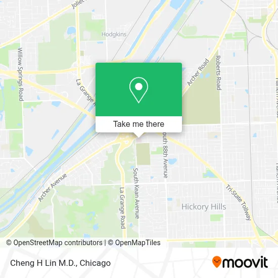 Cheng H Lin M.D. map