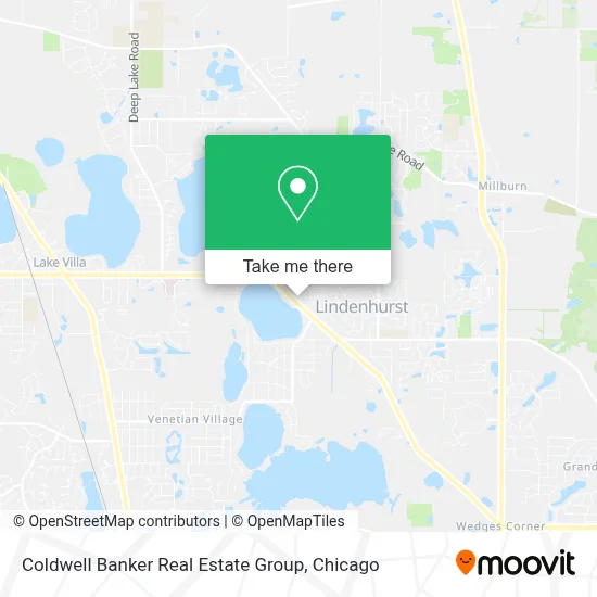 Coldwell Banker Real Estate Group map