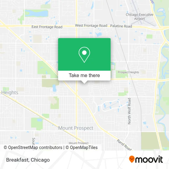 Breakfast map