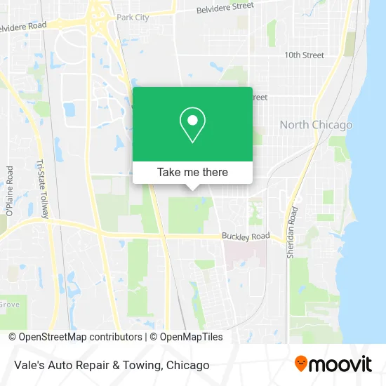 Vale's Auto Repair & Towing map