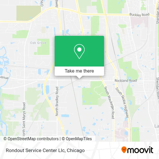 Rondout Service Center Llc map