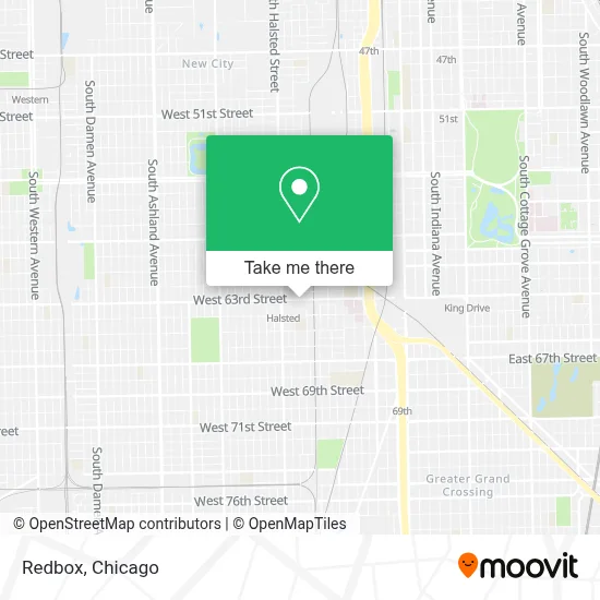 Redbox map