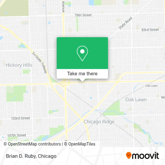 Brian D. Ruby map