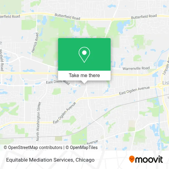 Equitable Mediation Services map