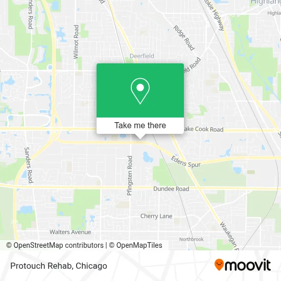Protouch Rehab map
