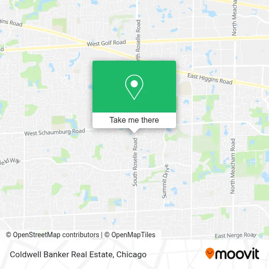 Coldwell Banker Real Estate map