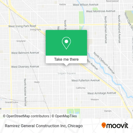 Ramirez General Construction Inc map