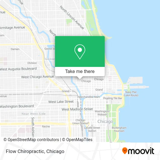 Flow Chiropractic map