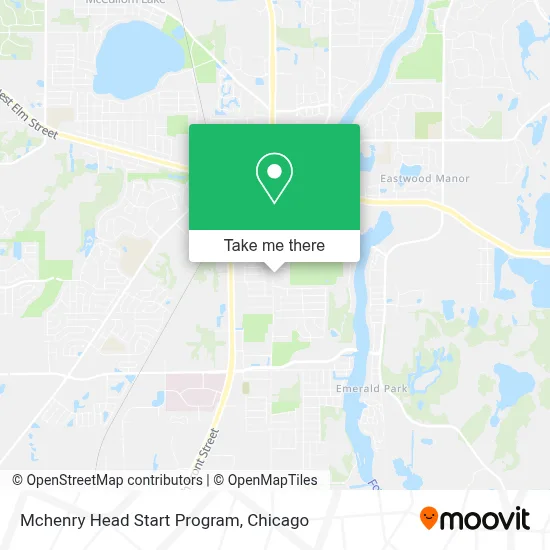 Mchenry Head Start Program map