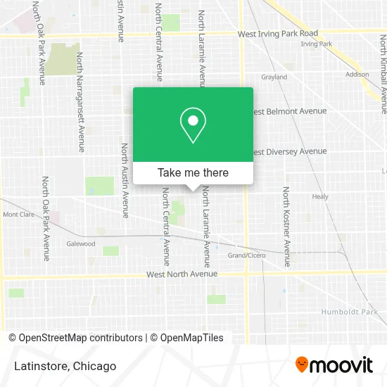 Latinstore map