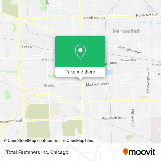 Total Fasteners Inc map
