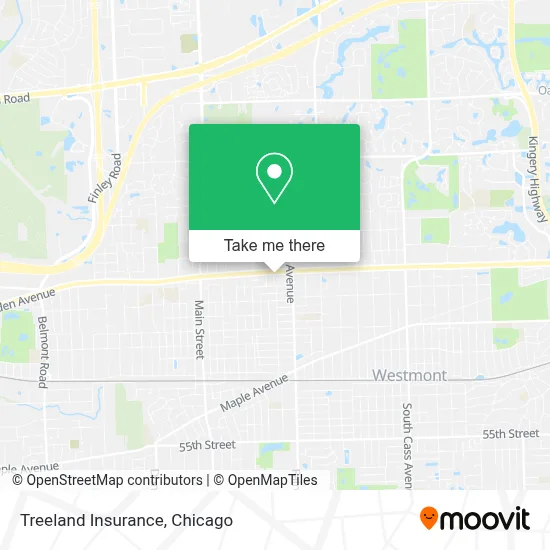 Treeland Insurance map