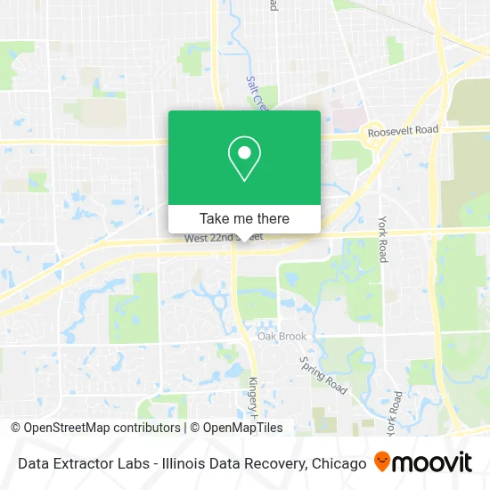 Data Extractor Labs - Illinois Data Recovery map