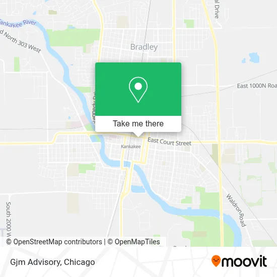 Gjm Advisory map