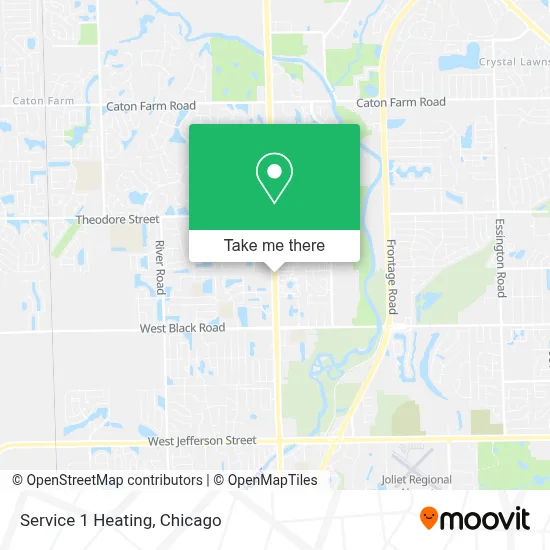 Service 1 Heating map