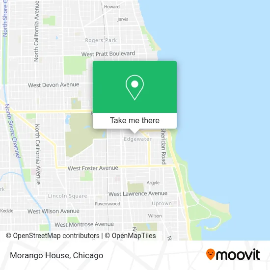 Morango House map