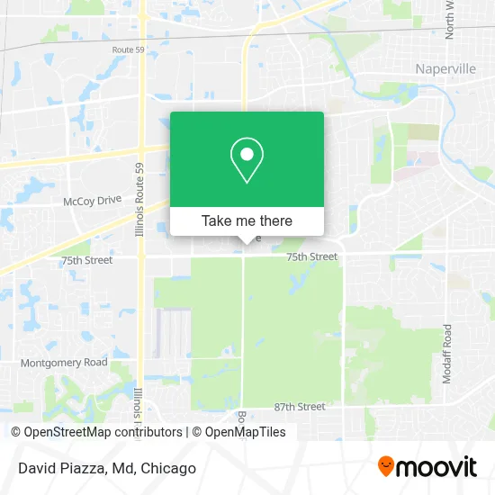 David Piazza, Md map