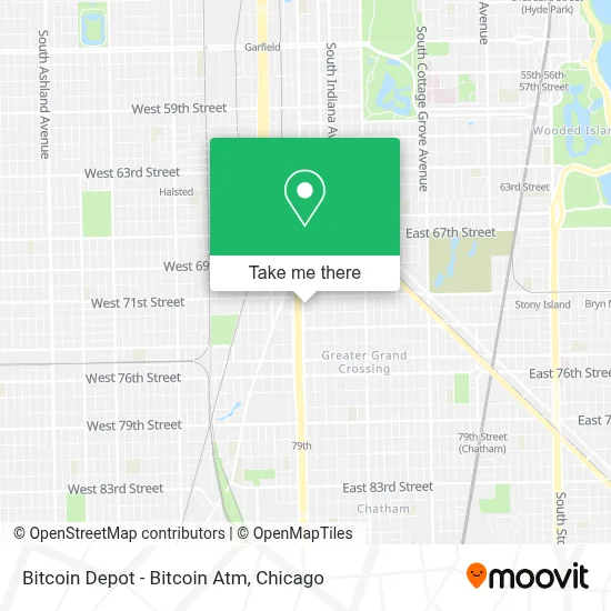 Bitcoin Depot - Bitcoin Atm map