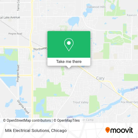 Mik Electrical Solutions map