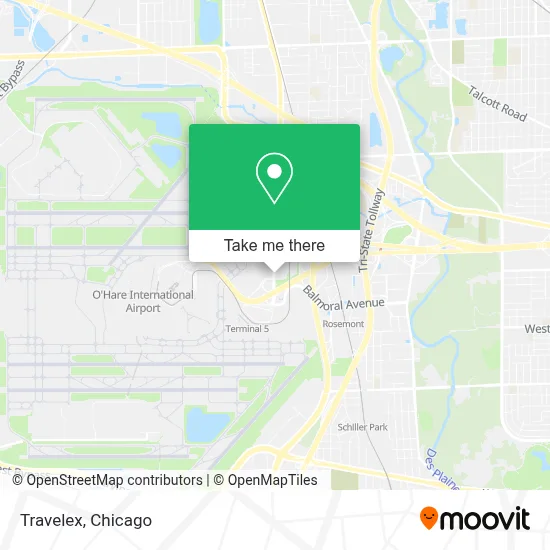 Travelex map