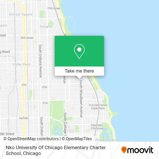 Nko University Of Chicago Elementary Charter School map
