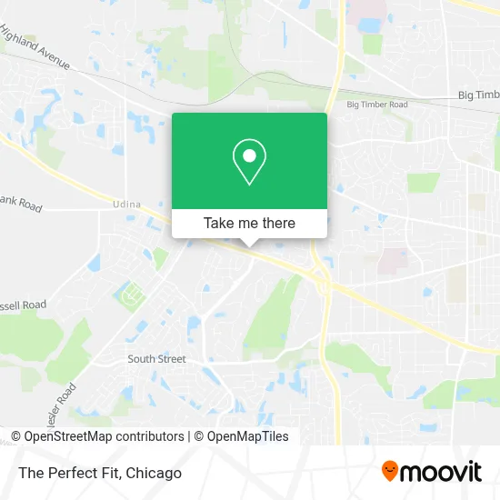 The Perfect Fit map