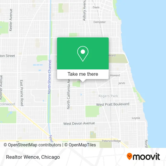 Realtor Wence map