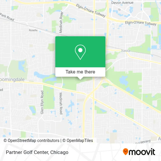 Partner Golf Center map