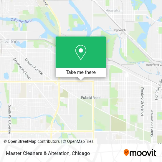 Master Cleaners & Alteration map