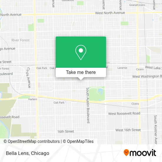 Bella Lens map