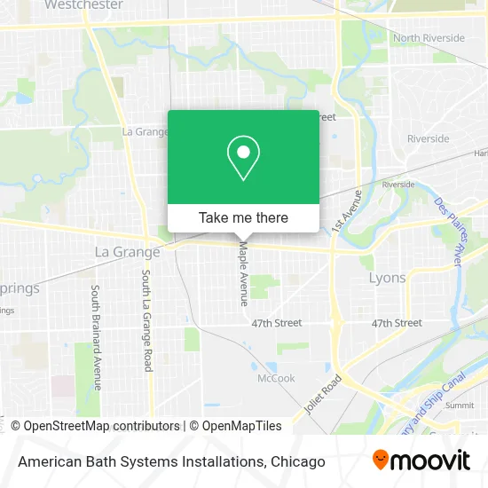 American Bath Systems Installations map